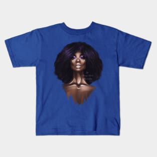 Melanin Goddess - Black Eternal Beauty Kids T-Shirt